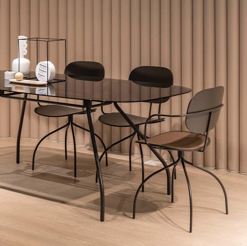 Glass chairs Glass chairs